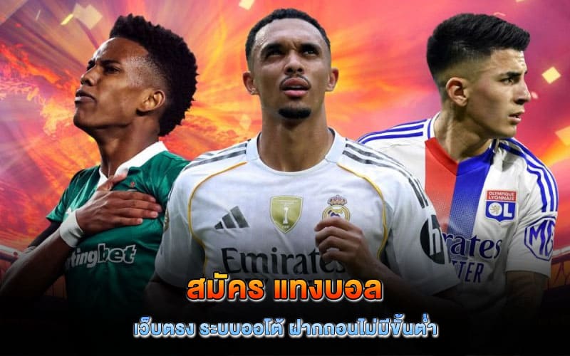 สมัคร แทงบอล เว็บตรง